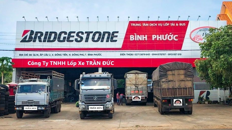 Bình Phước: Đại lí lốp - CÔNG TY TNHH MTV TRẦN ĐỨC